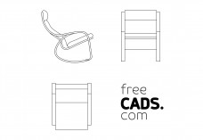 Rocking Chair | FREE AUTOCAD BLOCKS