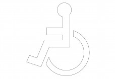 International Symbol for Access | FREE AUTOCAD BLOCKS