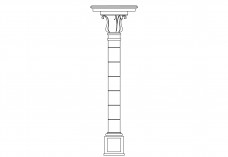 Column elevation | FREE AUTOCAD BLOCKS