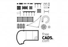 Outdoor Bundle | FREE AUTOCAD BLOCKS