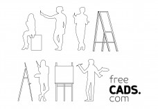 People and Art Bundle | FREE AUTOCAD BLOCKS