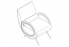 3D armchair | FREE AUTOCAD BLOCKS