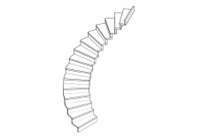 3D staircase | FREE AUTOCAD BLOCKS
