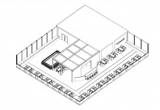 3D Rooftop bar | FREE AUTOCAD BLOCKS