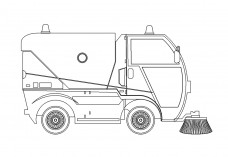 Street Sweeper | FREE AUTOCAD BLOCKS