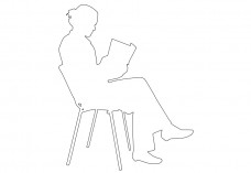 Person Seating | FREE AUTOCAD BLOCKS