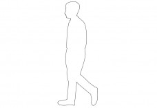 Person Walking | FREE AUTOCAD BLOCKS