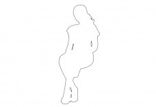 Person Standing | FREE AUTOCAD BLOCKS