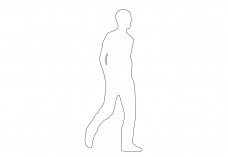 Person Walking | FREE AUTOCAD BLOCKS