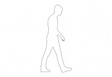 Person Walking | FREE AUTOCAD BLOCKS