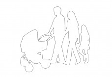 People Walking | FREE AUTOCAD BLOCKS