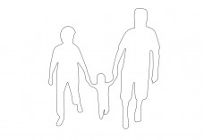 People Walking | FREE AUTOCAD BLOCKS