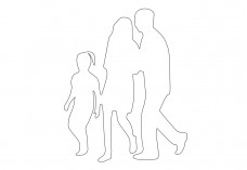 People Walking | FREE AUTOCAD BLOCKS