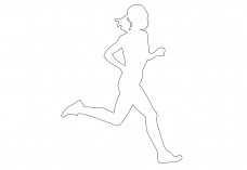 Person Running | FREE AUTOCAD BLOCKS