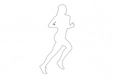 Person Running | FREE AUTOCAD BLOCKS