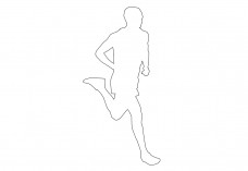 Person Running | FREE AUTOCAD BLOCKS