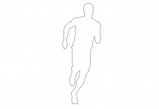 Person Running | FREE AUTOCAD BLOCKS