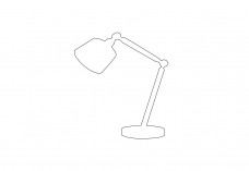 Table Lamp | FREE AUTOCAD BLOCKS