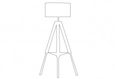 Floor Lamp | FREE AUTOCAD BLOCKS