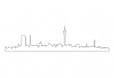 City Skyline | FREE AUTOCAD BLOCKS