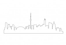 City Skyline | FREE AUTOCAD BLOCKS