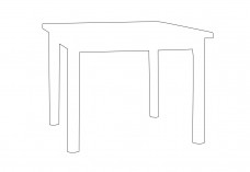 Table Elevation | FREE AUTOCAD BLOCKS