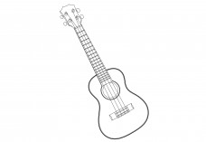 Free Guitar CAD Block – DWG, DXF, PDF Format | FREE AUTOCAD BLOCKS