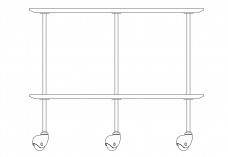 Table Elevation | FREE AUTOCAD BLOCKS