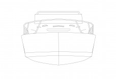 Boat elevation | FREE AUTOCAD BLOCKS