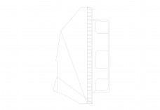 Free Hand Dryer Elevation CAD Block – DWG, DXF, PDF Format | FREE AUTOCAD BLOCKS