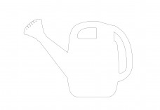 Watering Can | FREE AUTOCAD BLOCKS