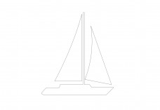 Boat elevation | FREE AUTOCAD BLOCKS