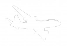 Airplane side view | FREE AUTOCAD BLOCKS