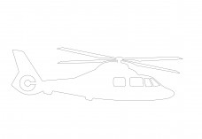 Helicopter elevation | FREE AUTOCAD BLOCKS