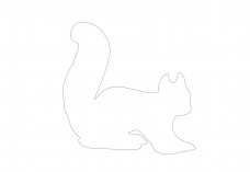 Squirrel | FREE AUTOCAD BLOCKS