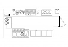 Professional Pantry top view | FREE AUTOCAD BLOCKS