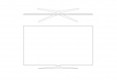 Free TV front & top view CAD Blocks – DWG, DXF, PDF Format | FREE AUTOCAD BLOCKS
