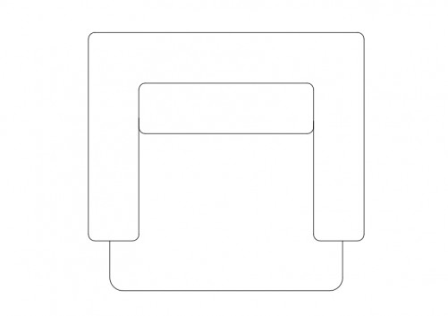 Closet top view | FREE AUTOCAD BLOCKS