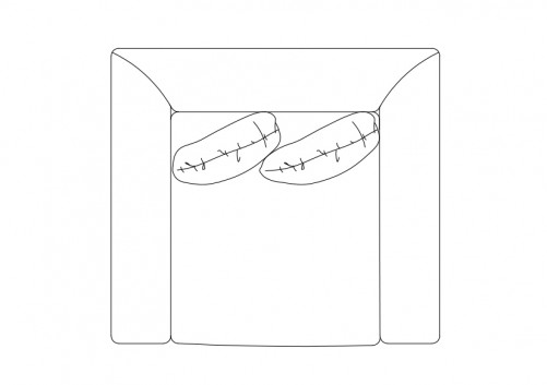 Hanging Chair top view | FREE AUTOCAD BLOCKS