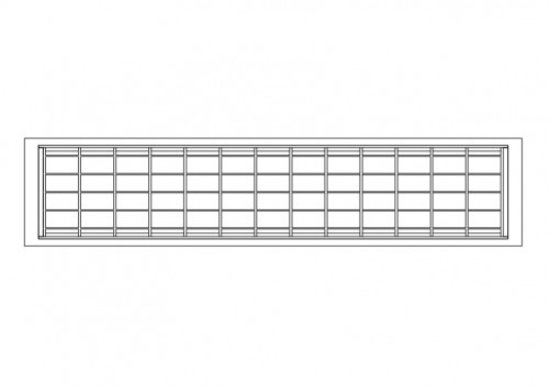 Drain Grill top view | FREE AUTOCAD BLOCKS