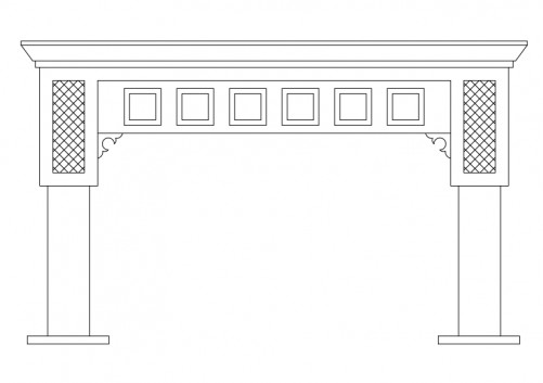 Window elevation | FREE AUTOCAD BLOCKS