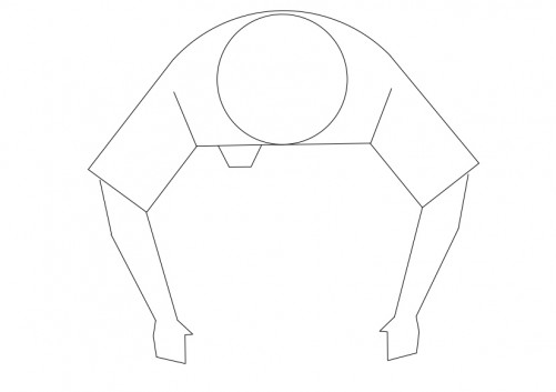 Person Sitting top view | FREE AUTOCAD BLOCKS