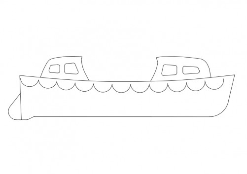 Boat elevation | FREE AUTOCAD BLOCKS