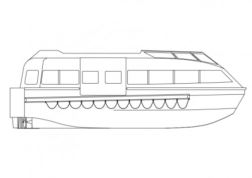 Boat elevation | FREE AUTOCAD BLOCKS