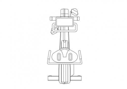 Foosball top view | FREE AUTOCAD BLOCKS