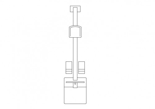 Foosball top view | FREE AUTOCAD BLOCKS