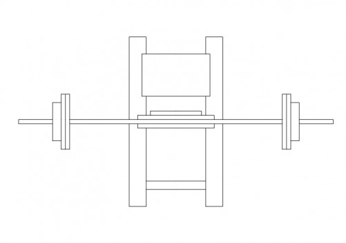 Gym Equipment top view | FREE AUTOCAD BLOCKS