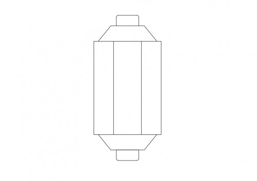 WALL LIGHT ELEVATION | FREE CADS