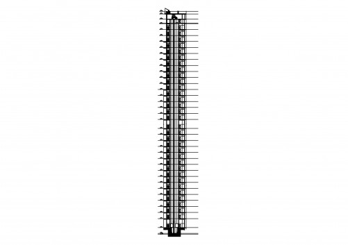 Mezzanine Metallic Structure | FREE AUTOCAD BLOCKS