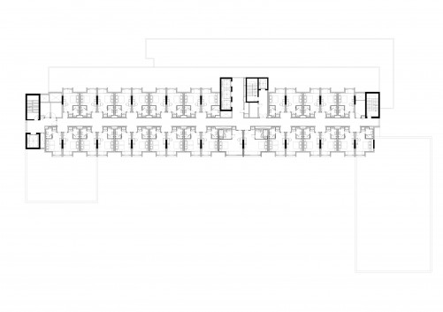 Staff Toilet Block top view | FREE AUTOCAD BLOCKS